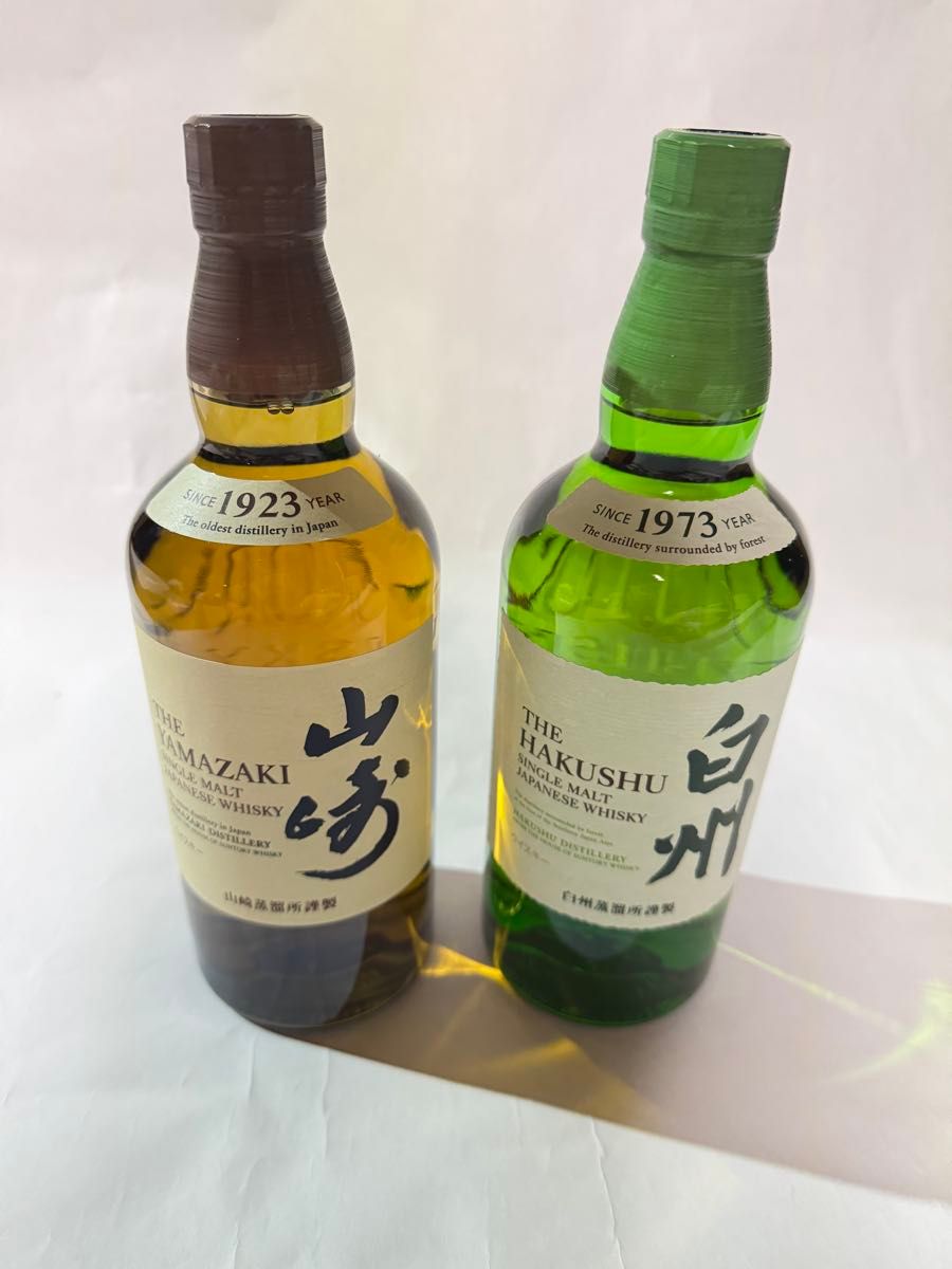 山崎 白州 6本セット サントリー シングルモルトウイスキー 限定品