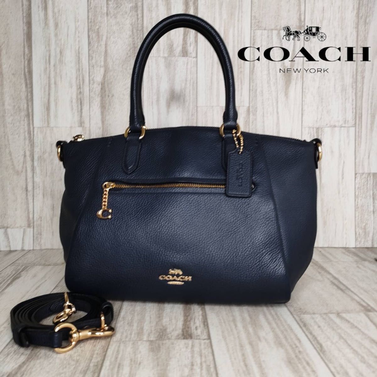 COACH コーチ レザー 2WAY ハンドバッグ ショルダーバッグ 40 | Shop