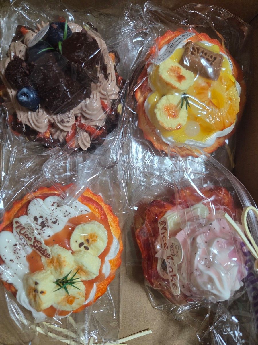 スクイーズ リアルケーキ nice cake Dodomi チョコ系 7点まとめ売り