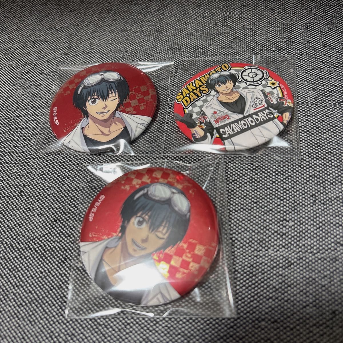 SAKAMOTO DAYS ゼブラック 缶バッジ アクリルボード | Shop at