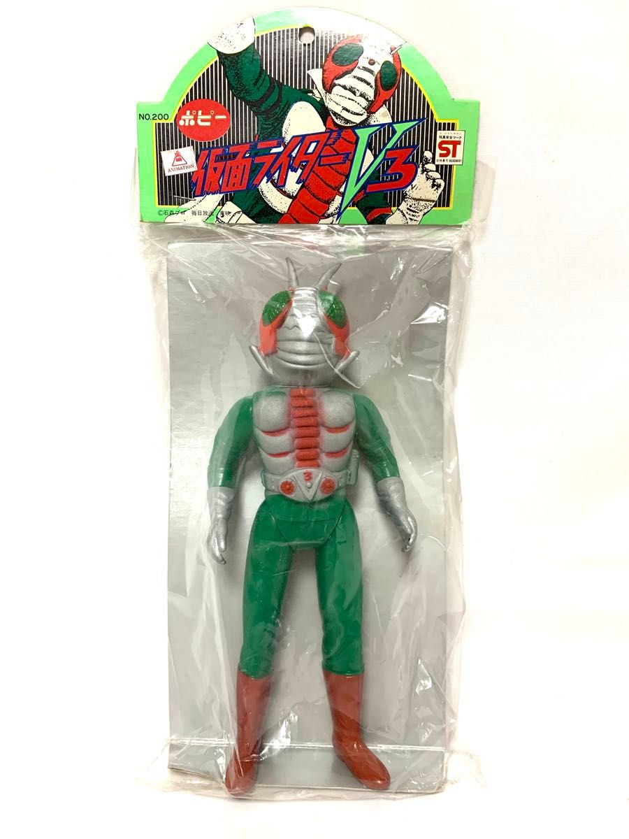 珍色！希少！仮面ライダー ソフビ ペンダント パチ（ポピー タカトク