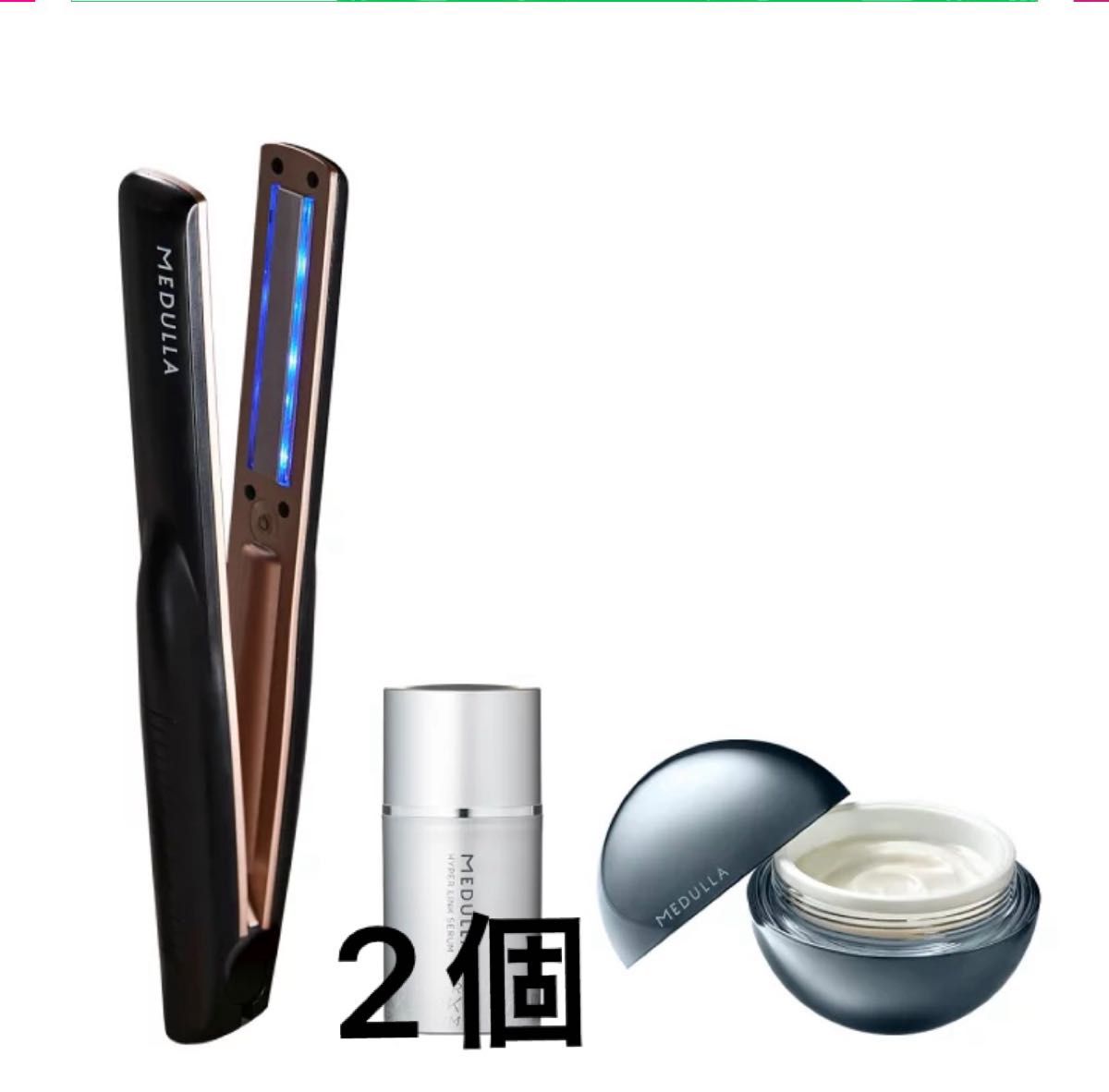 新品 送込 Laffia ラフィア 超音波ヘアアイロン laf-0058 ホワイト 超