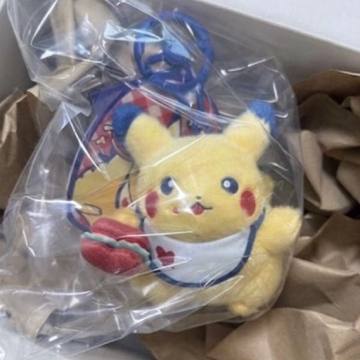PIKACHU DINER ピカチュウダイナー ぬいぐるみ マスコット 3点セット