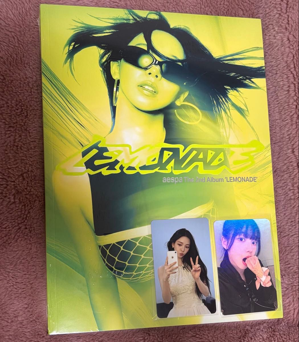 aespa トレカ カリナ KARINA HMV 店舗特典 Lemonade レモネード