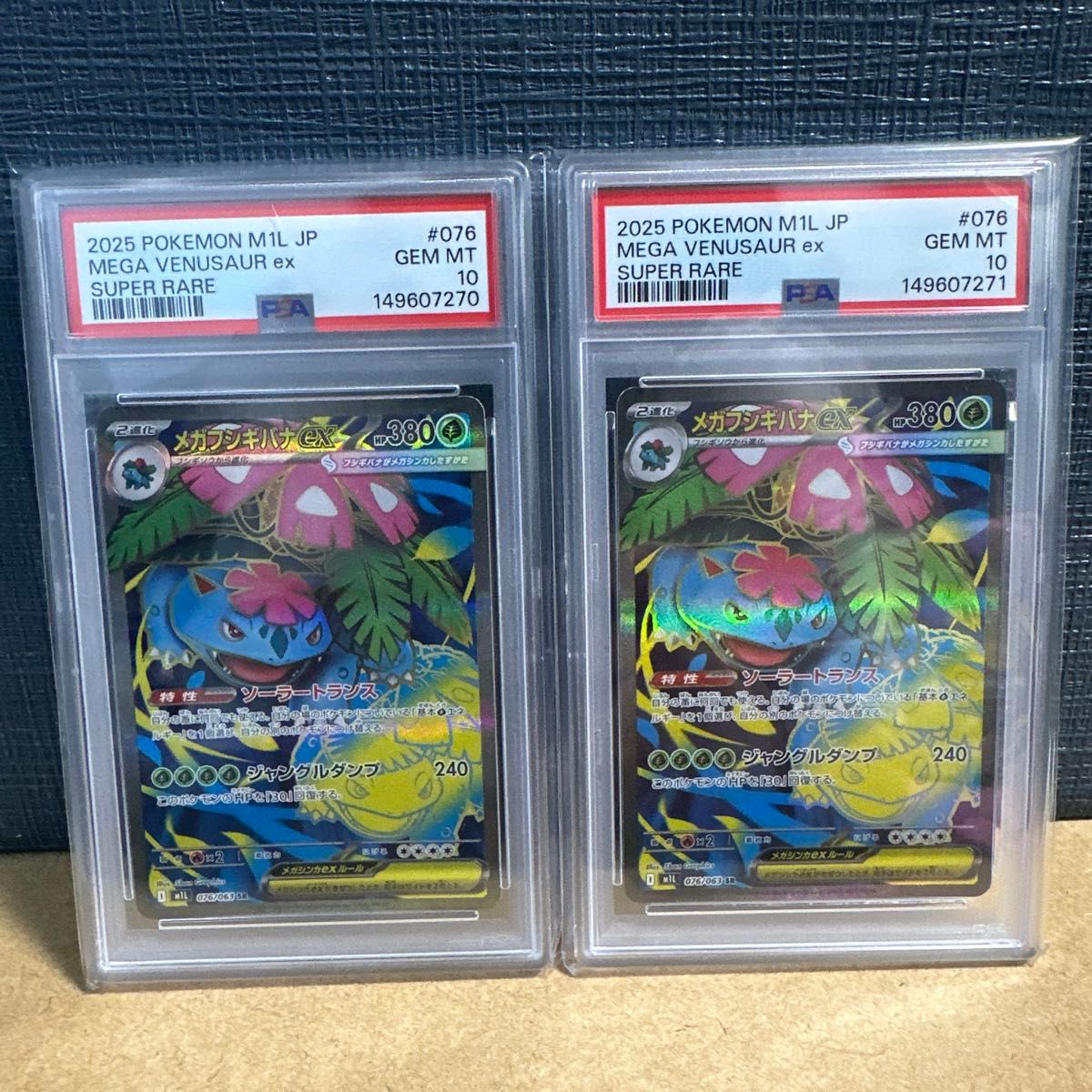 ポケモンカード クラシック classic ポケカ PSA10 連番 フシギダネ