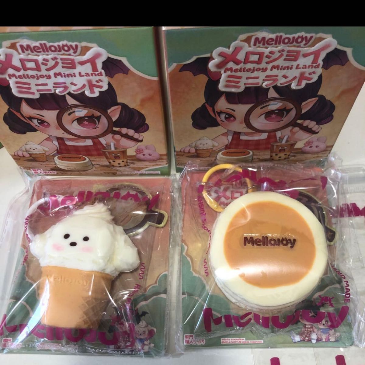 メロジョイ ミニランド 未開封 ミニ 肉球 うさぎ スフレ ドーナツ 寿司
