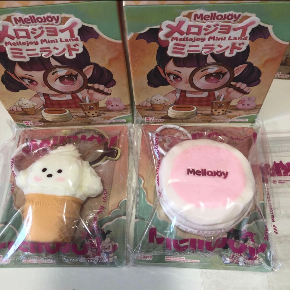 新品未開封 完品 Mellojoy メロジョイ スクイーズ ミニランド ドーナツ