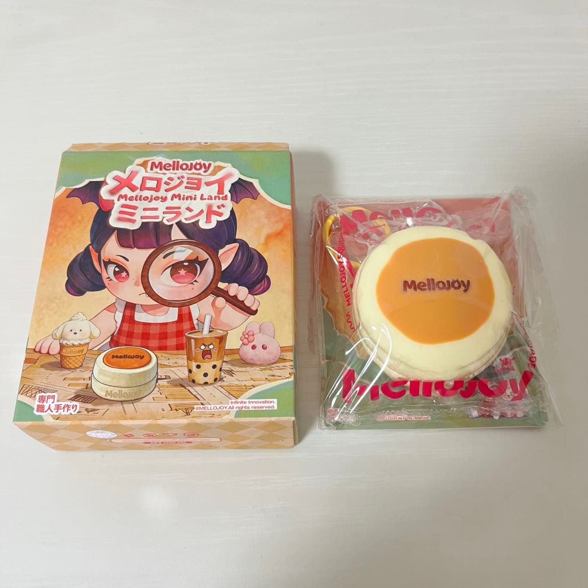 新品未開封 完品 Mellojoy メロジョイ スクイーズ ミニランド ドーナツ