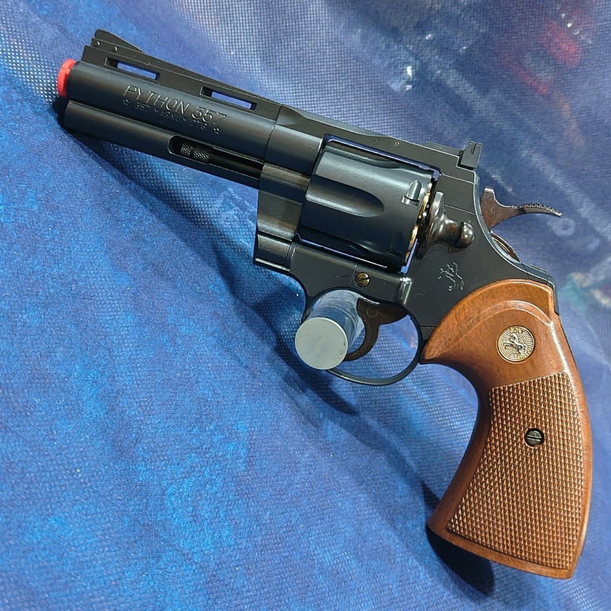 木製グリップ 東京マルイ コルト パイソン 357マグナム ガスガン用