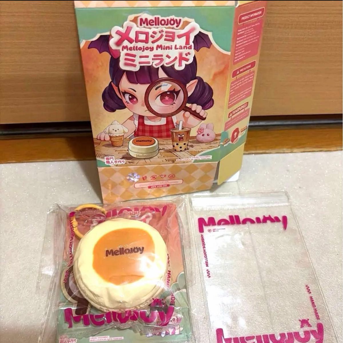 新品未開封 完品 Mellojoy メロジョイ スクイーズ ミニランド ドーナツ