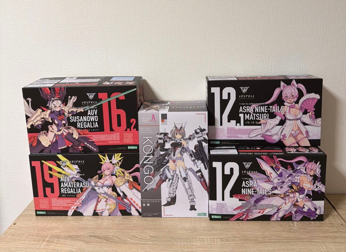 コトブキヤ 美プラ メガミデバイス 6点 まとめ売り 詰め合わせセット