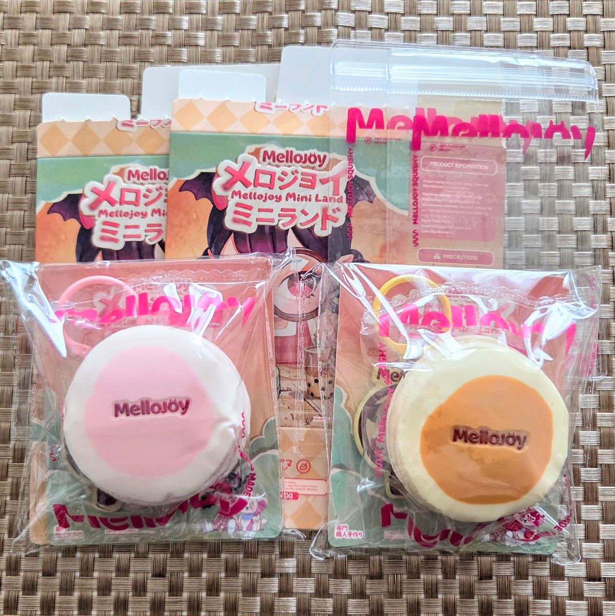 新品未開封 完品 Mellojoy メロジョイ スクイーズ ミニランド ドーナツ