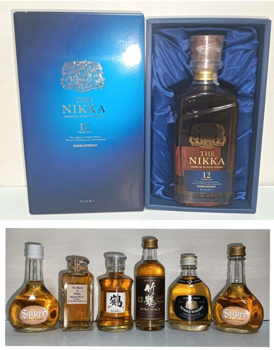 ニッカ セレクション ブレンデッドウイスキー 12本入り 飲料・酒 ニッカ セレクション ブレンデッドウイスキー 12本入り