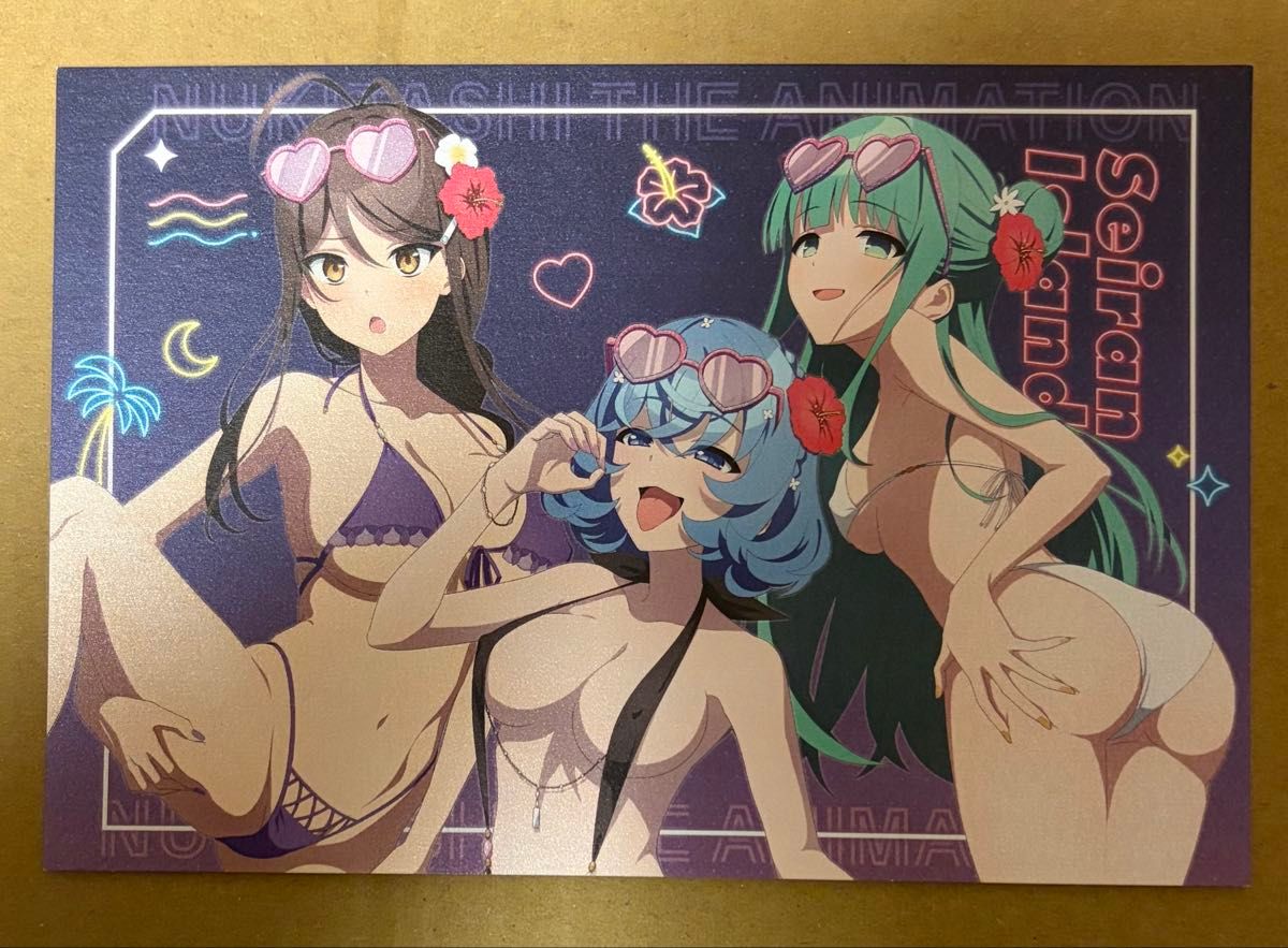 ぬきたし ポップアップ 限定 クリアカード 美岬 桐香 奈々瀬 ヒナミ 郁子 ぬきたし