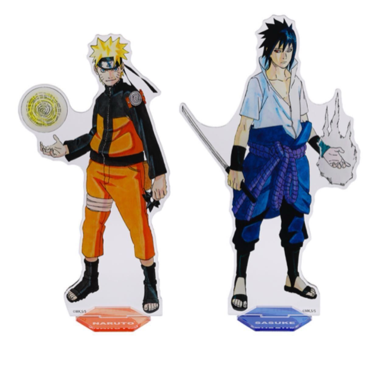 NARUTO ナルト サスケ アクリルMEGAフィギュアW 神保町 第二部 