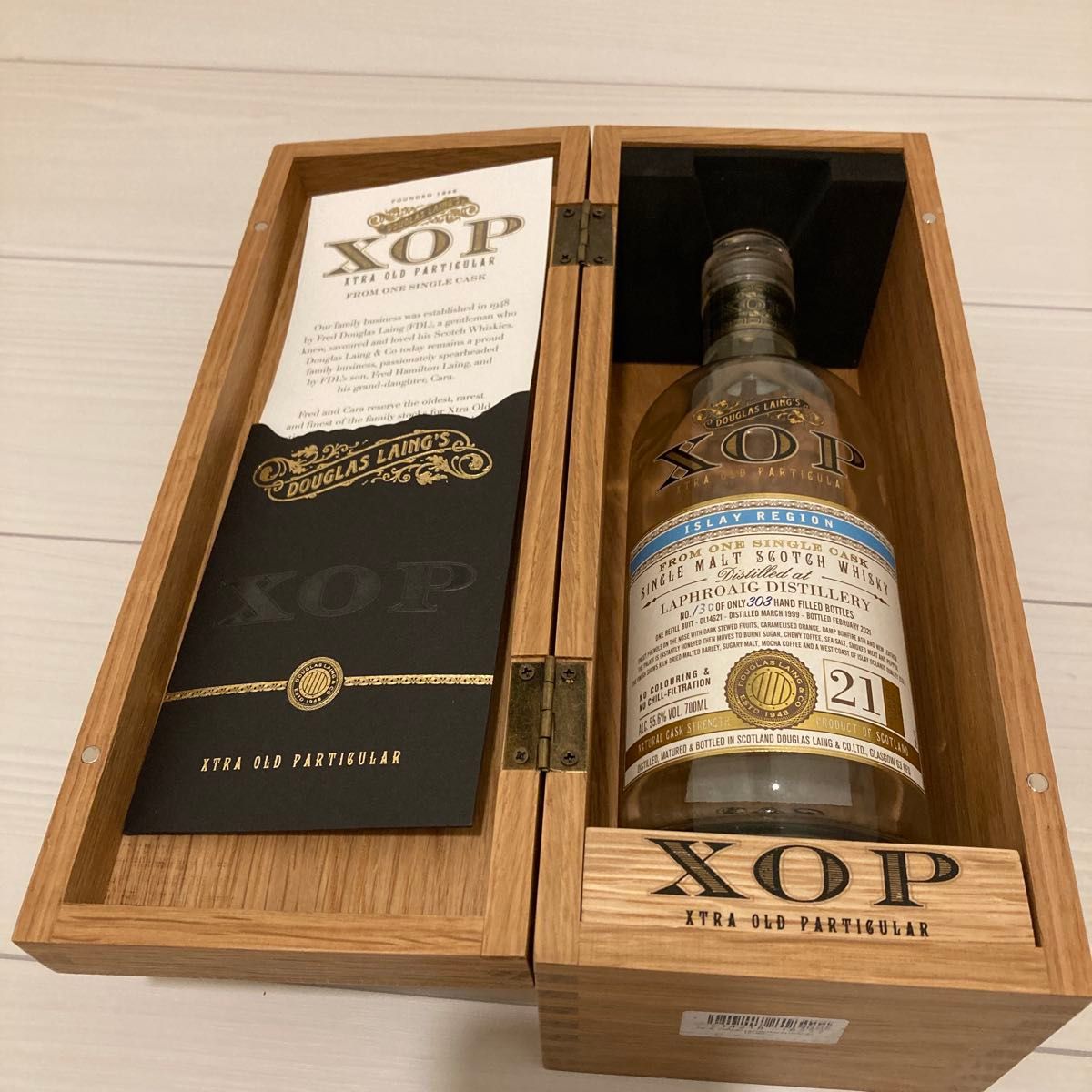 ラフロイグ 10年 シングルモルト スコッチウイスキー 6本セット 700ml