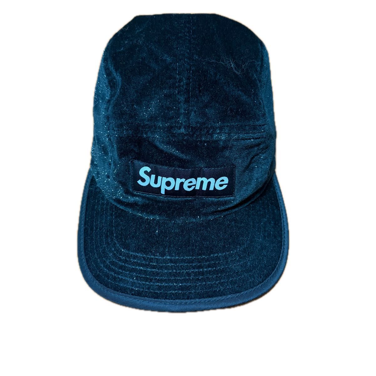 ほぼ新品 Supreme Camo Corduroy Camp Cap Black 19aw 黒 ブラック