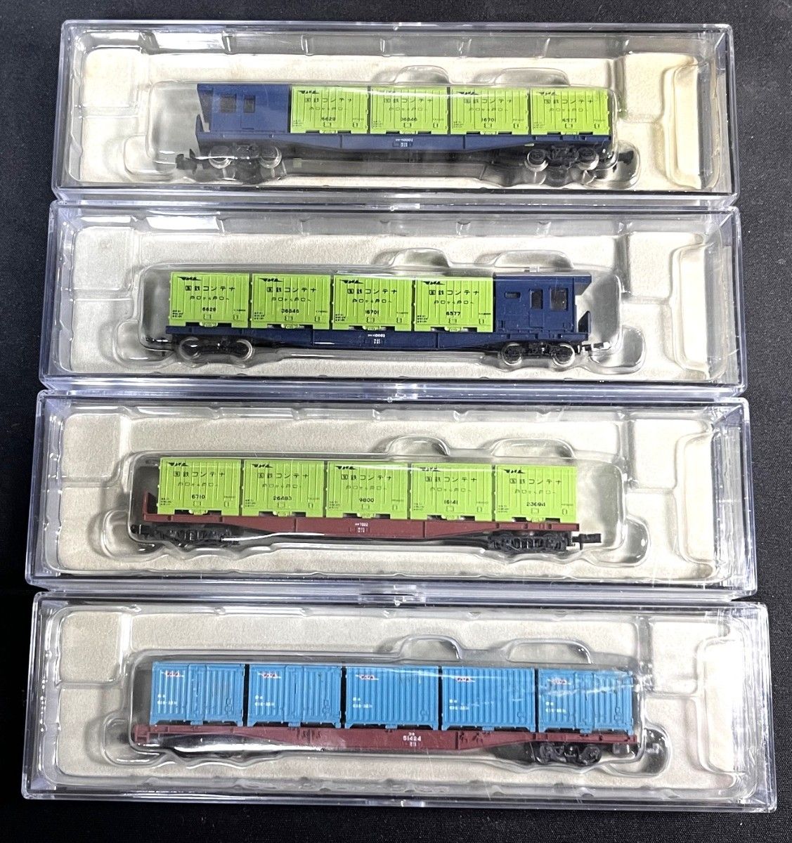 TOMIX KATO 電気機関車・貨物・貨車・コンテナセット 鉄道模型 Nゲージ KATO No.802 Tomix 2737 2738 ◇ 貨物 国鉄コンテナ