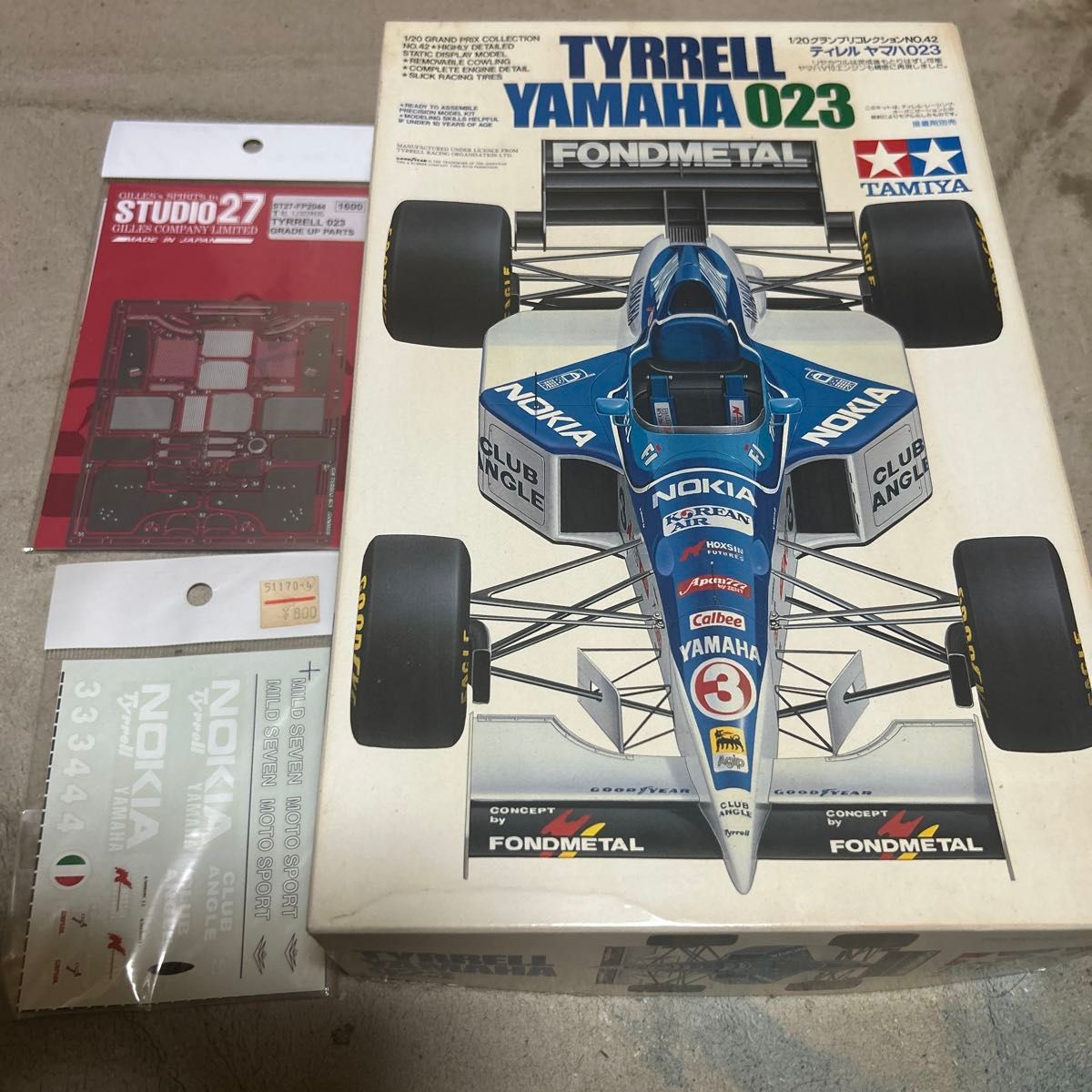 タミヤ 1/14 タムテックRCシリーズ マクラーレン MP4/6 ホンダ 未組立