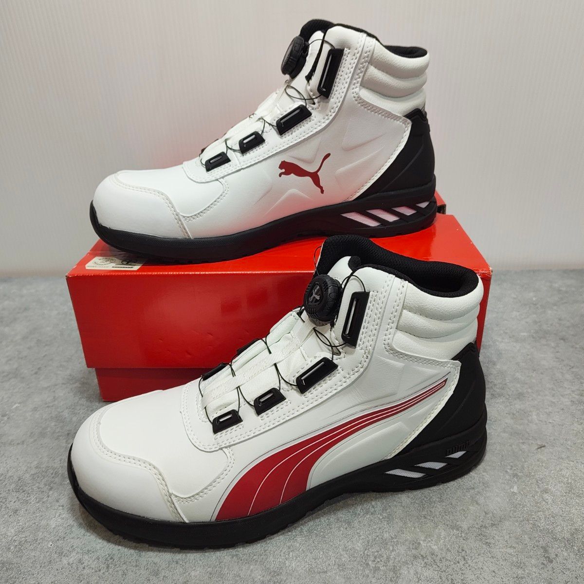 未使用品　Puma 安全靴 ブラック/レッド 27cm 未使用品 Puma 安全靴 ブラック/レッド 27cm | Shop at JDirectItems