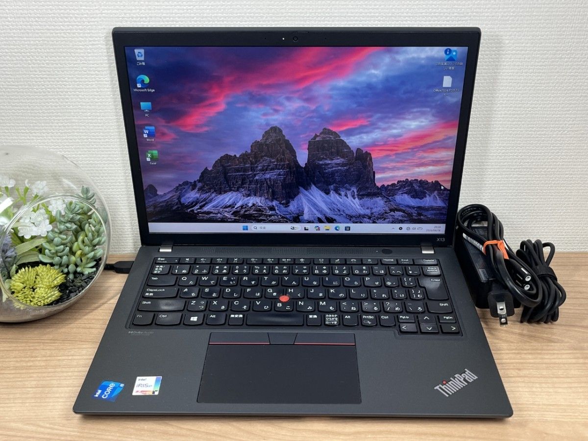 美品】Lenovo Thinkpad｜第11世代 Corei5｜バッテリー超良好｜SSD搭載