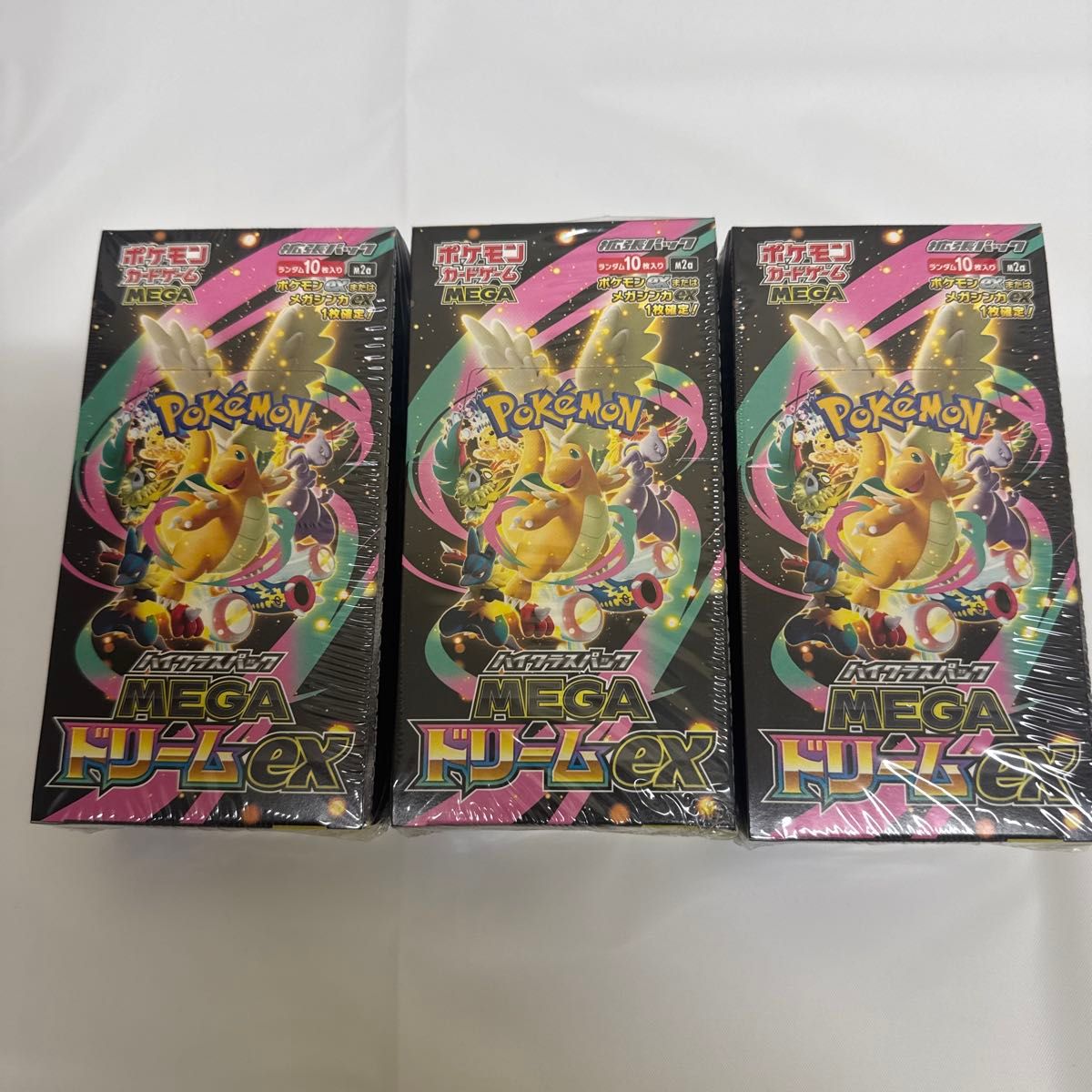 ポケモンカード Mega ドリームex 18BOX,テラスタルフェス3BOX テラスタルフェスex MEGAドリームex ポケモンカード シュリンク付 ハイ