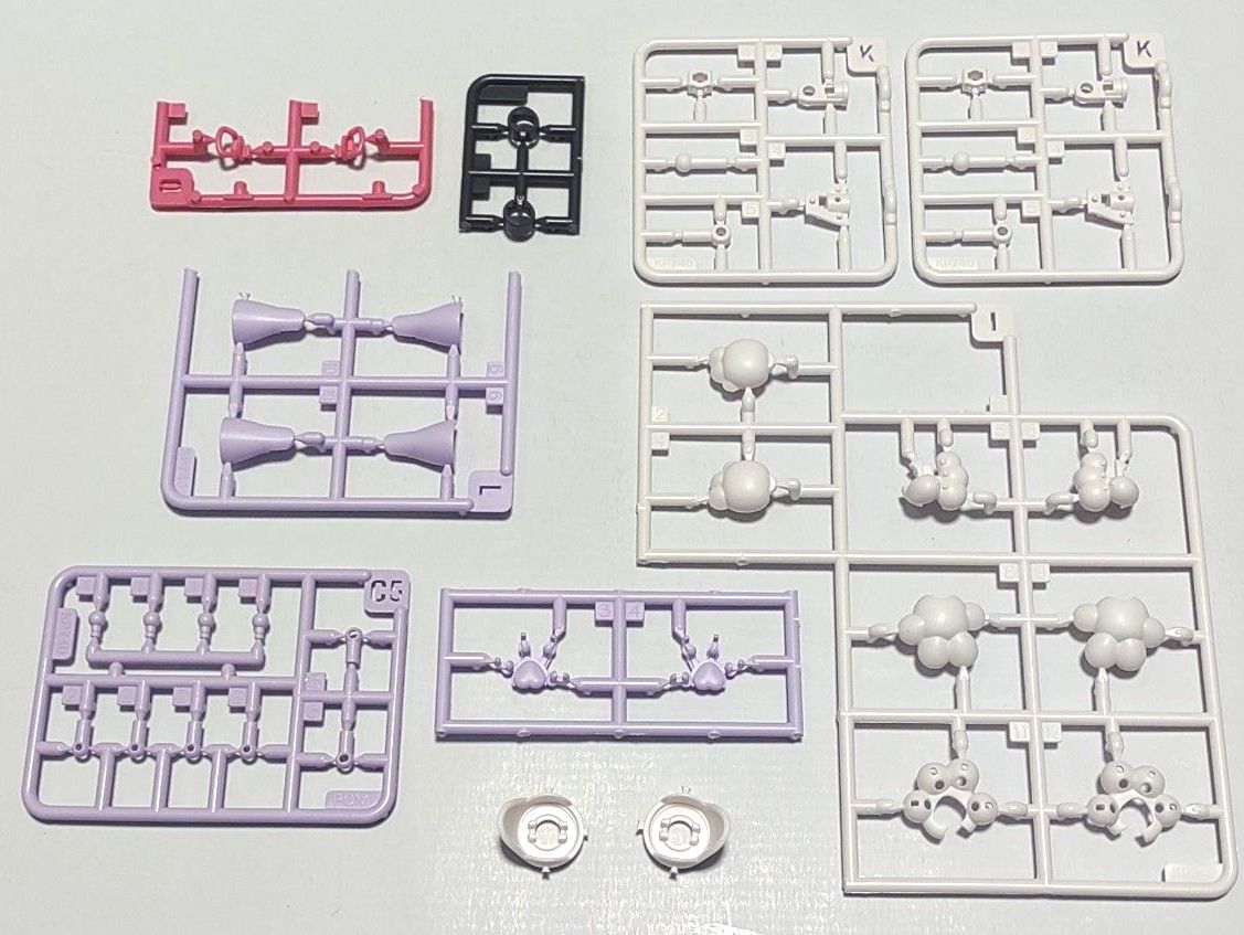 hyena メガミデバイス アレンジフェイスパーツ プニモフ 金シャオ