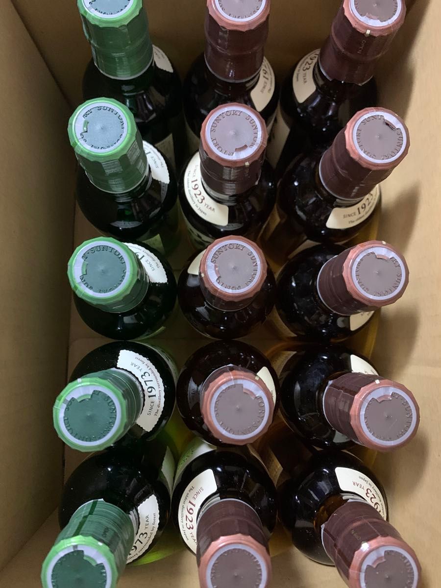 サントリーウイスキー山崎180ml10本、白州10本計20本セット | Shop at