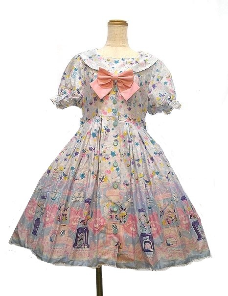 Preview of KC付き Metamor Phose ときめき☆Capsule toy 半袖セーラーワンピース＆カチューシャ メタモルフォーゼ MetamorPhose ワンピース