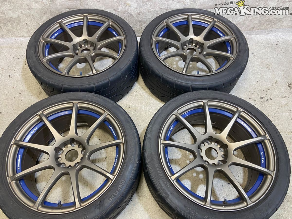 タイヤ、ホイール 【希少！】ケーニッヒ風 深リム 5本スポーク 18