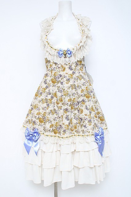 Preview of ALICE and the PIRATES / Mon favori champ de fleursジャンパースカート ブルー Y-26-06-12-053-PA-OP-SZ-ZY