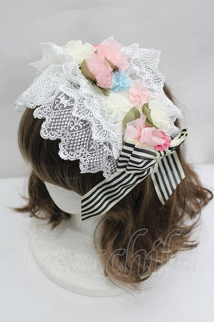Preview of BABY,THE STARS SHINE BRIGHT / Ex libris Coppeliaヘッドドレスカチューシャ アイボリー I-26-07-05-126-BA-ZA-SA-ZI