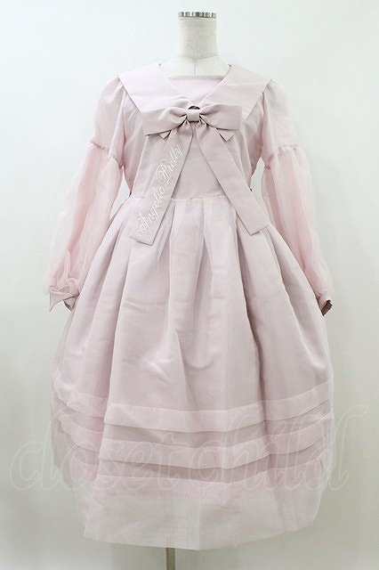 Preview of Angelic Pretty / ガラスの学園ワンピース Free ピンク H-26-07-16-022-AP-OP-NS-ZH