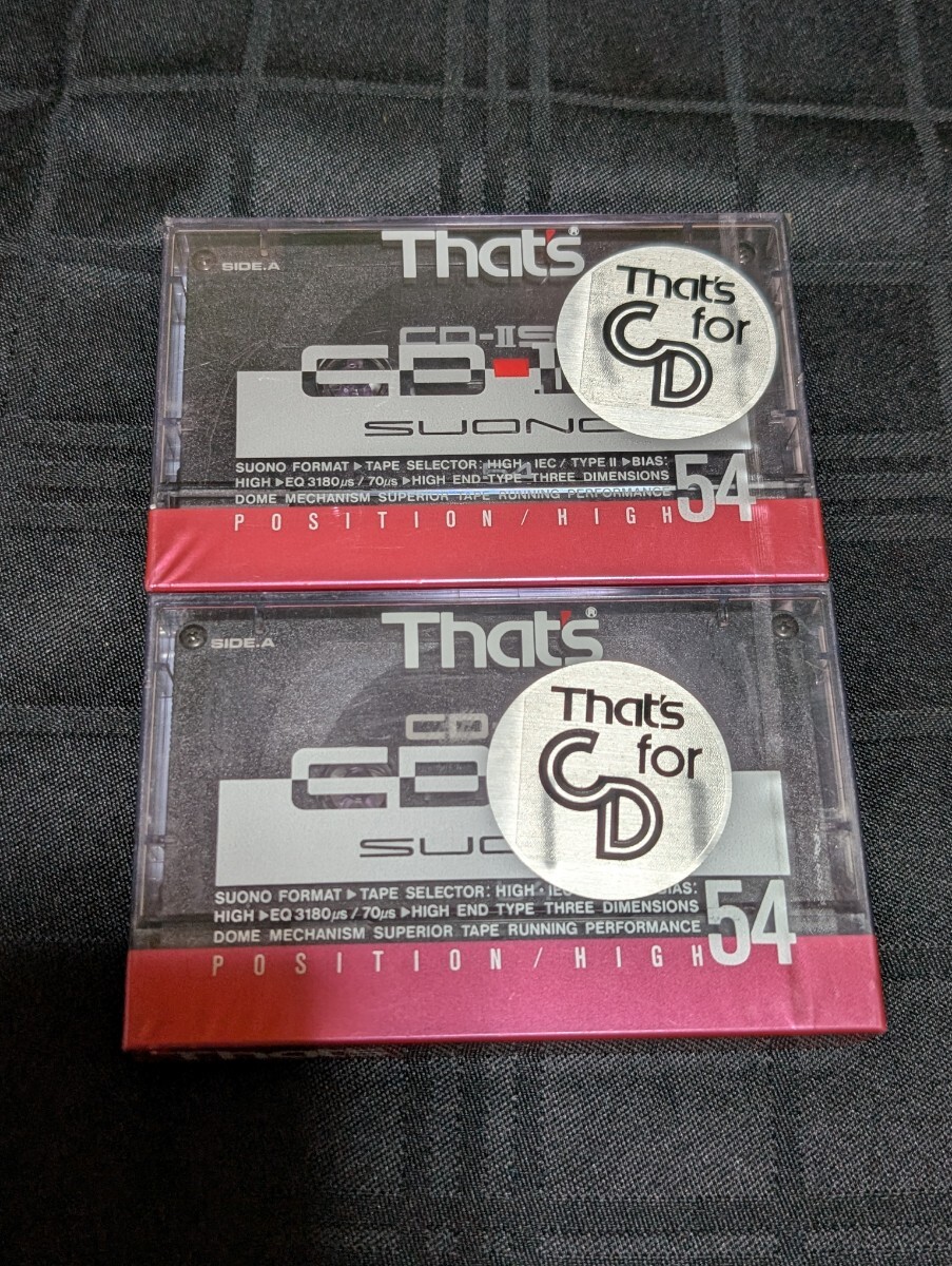 カセットテープ that's