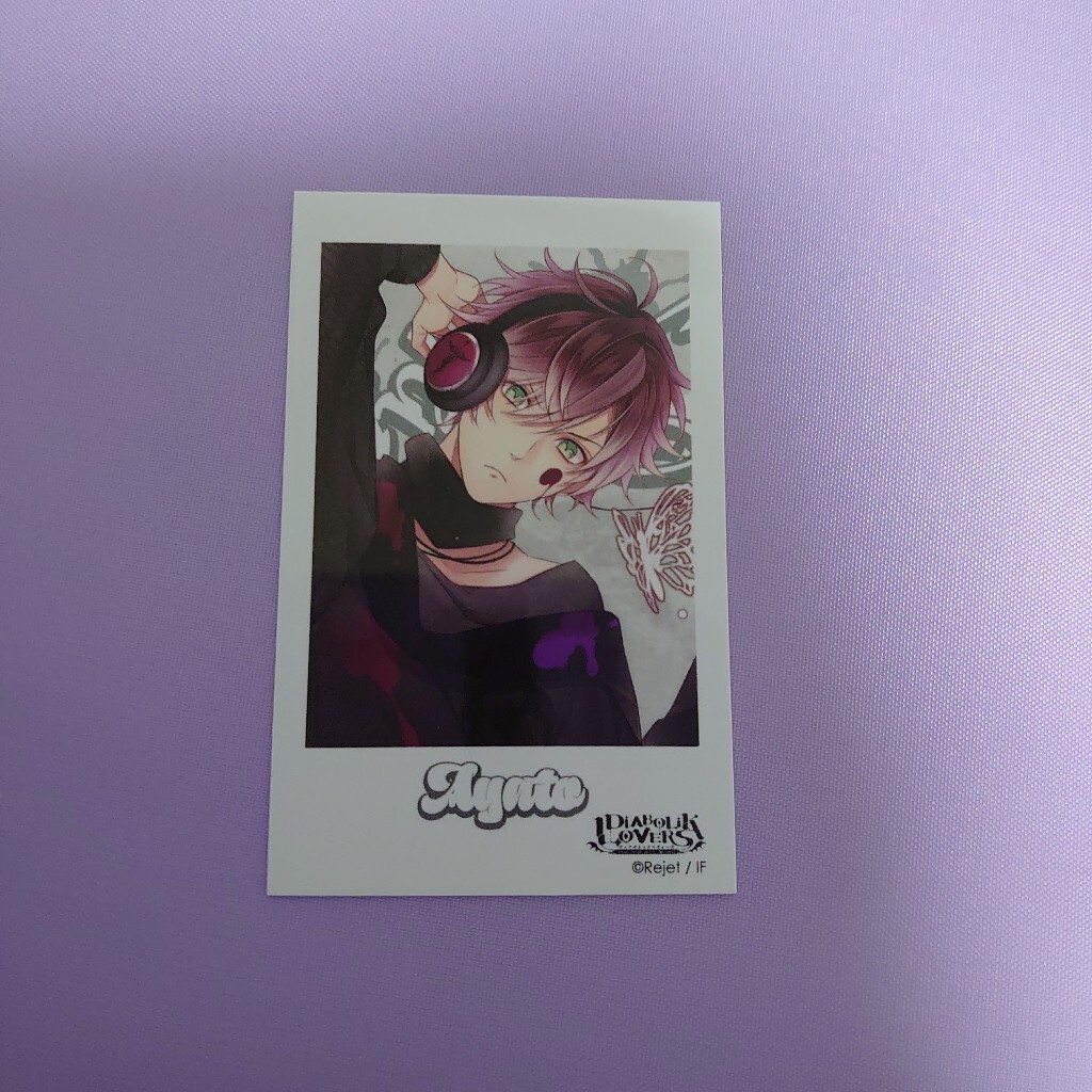 未使用】逆巻カナト ポラ風カード セット DIABOLIK LOVERS ディアラバ