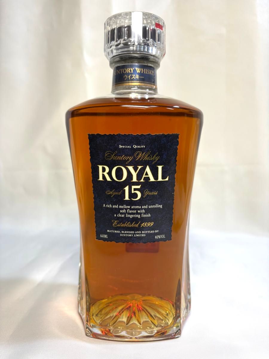 サントリー ウイスキー ローヤル 15年 スリム 660ml 40% 古酒 | Shop