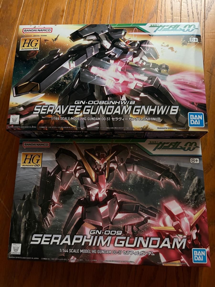 HG 1/144 ガンダム00 ケルディム/アリオス/セラヴィー GNHW 3点セット