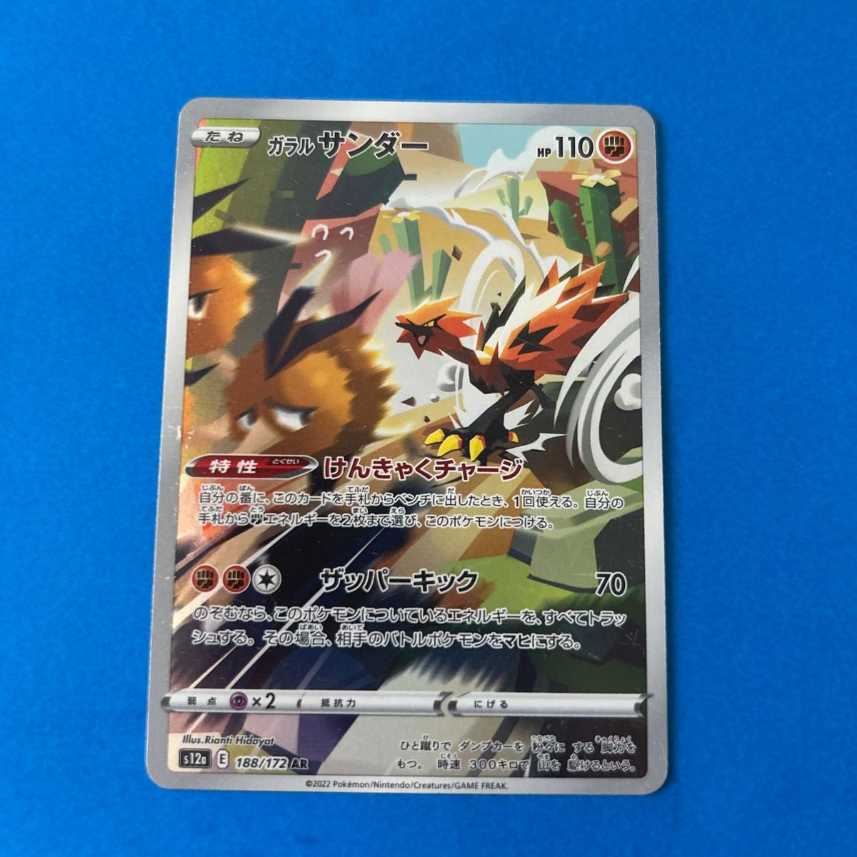 ガラルファイヤーAR PSA10 ポケモンカード2022 S12a 190/172 VSTAR