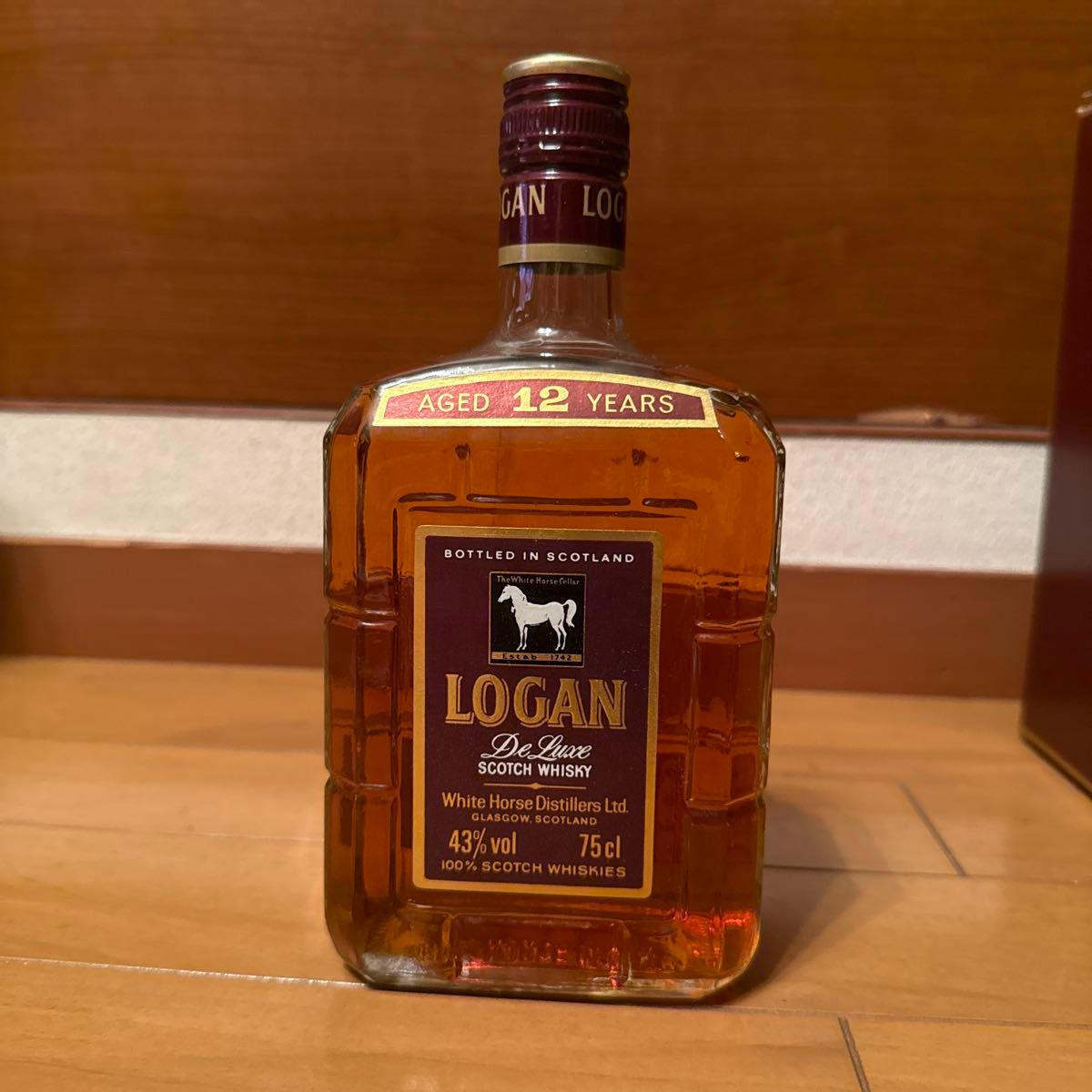 最終価格ローガン デラックス 旧ボトル LOGAN 古酒 スコッチウイスキー