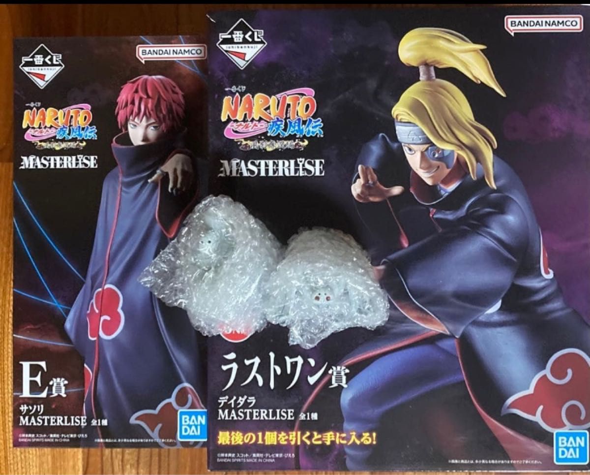 ナルト NARUTO 一番くじ フィギュア デイダラ サソリ ラストワン賞 E賞