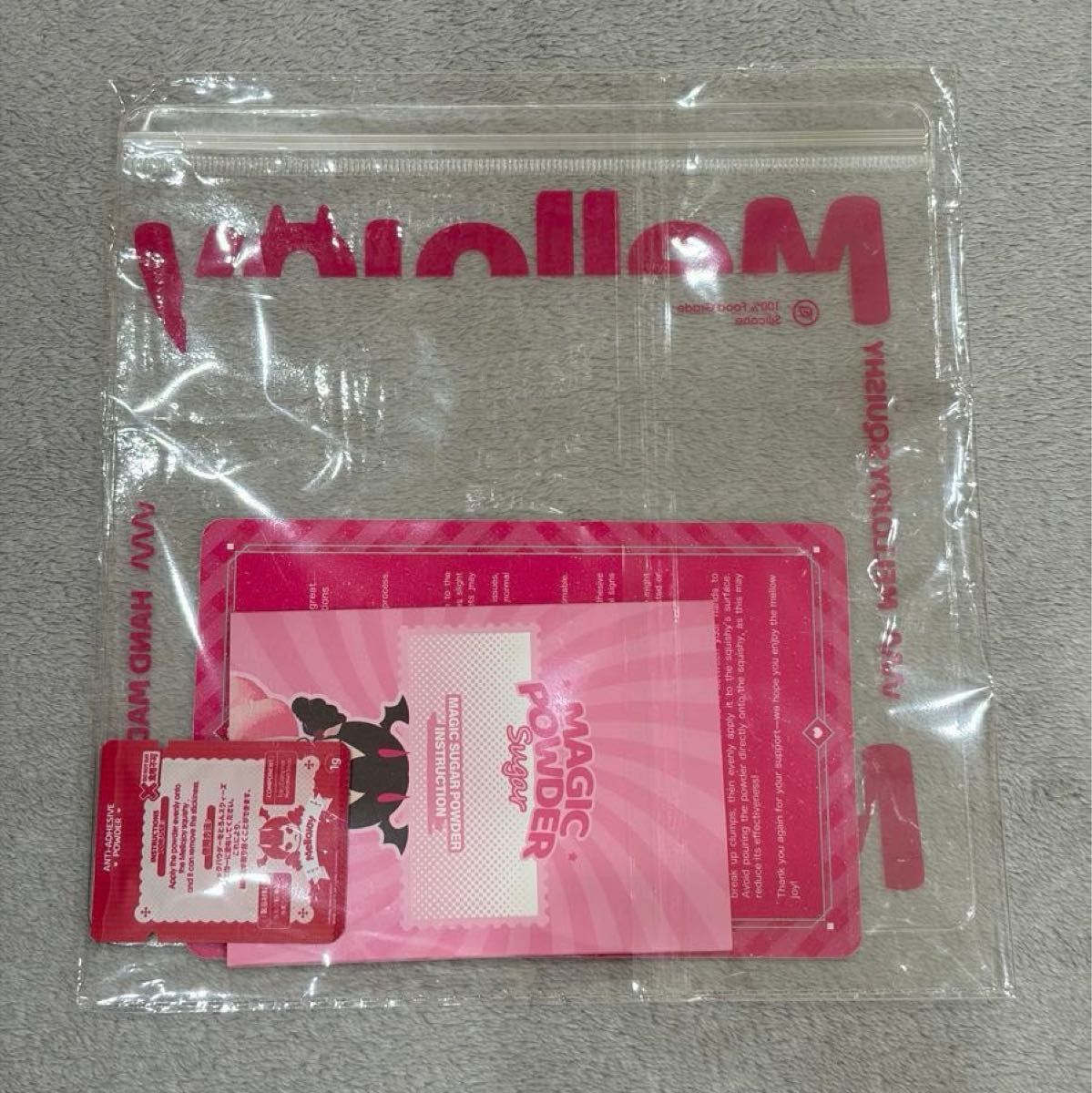 mellojoy メロジョイ スクイーズ マジックパウダー2つ 入れ替え袋2枚