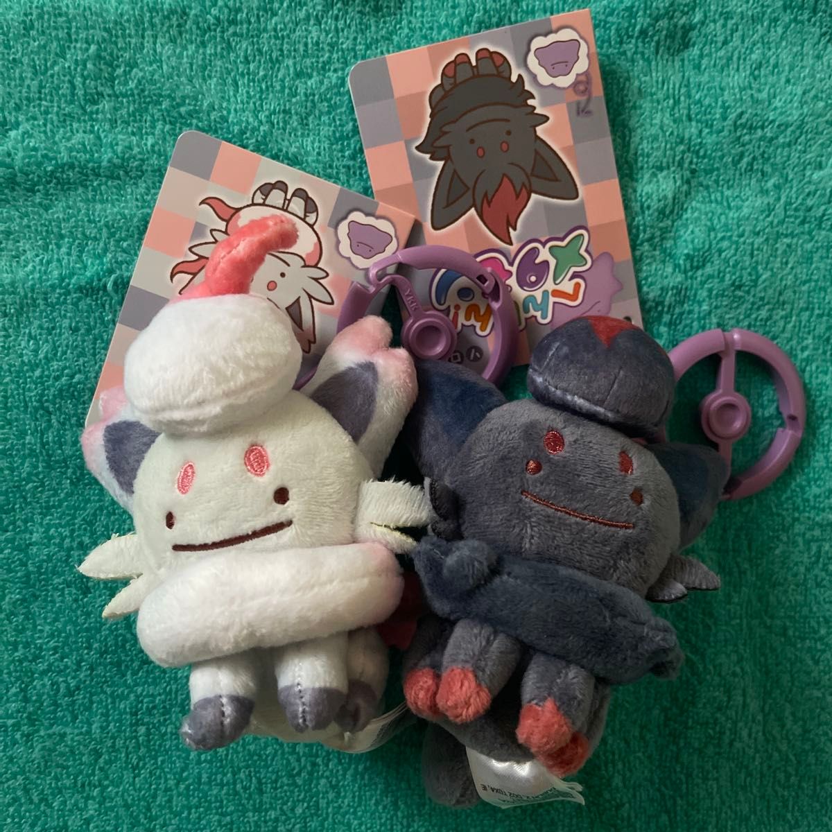 新品タグ付き)ポケモンセンター へんしん！メタモン ゾロア ぬいぐるみ