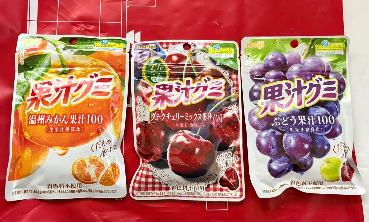 明治 果汁グミ 54g 4袋 | Shop at JDirectItems Fleamarket from Japan