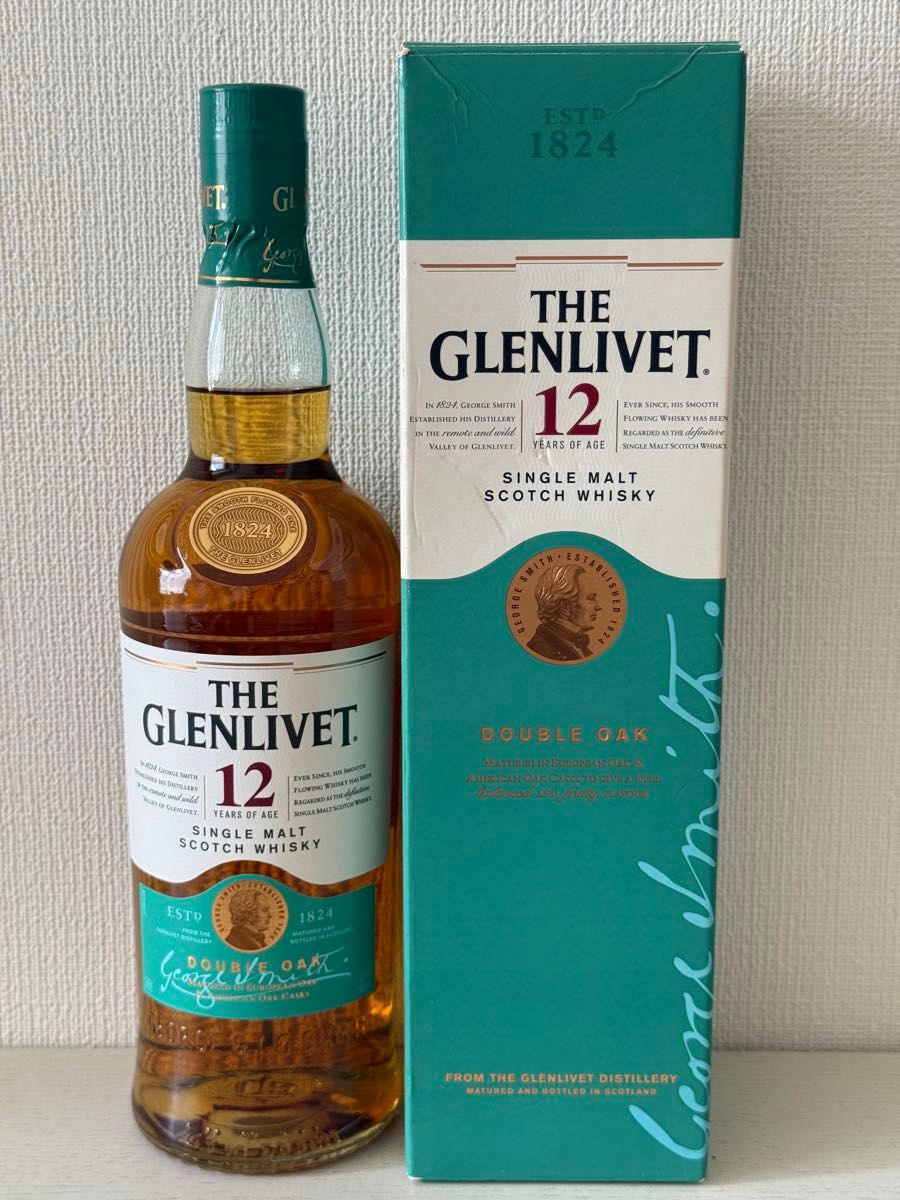 グレンリベット 12年 旧ボトル 赤アザミ GLENLIVET 古酒 スコッチ
