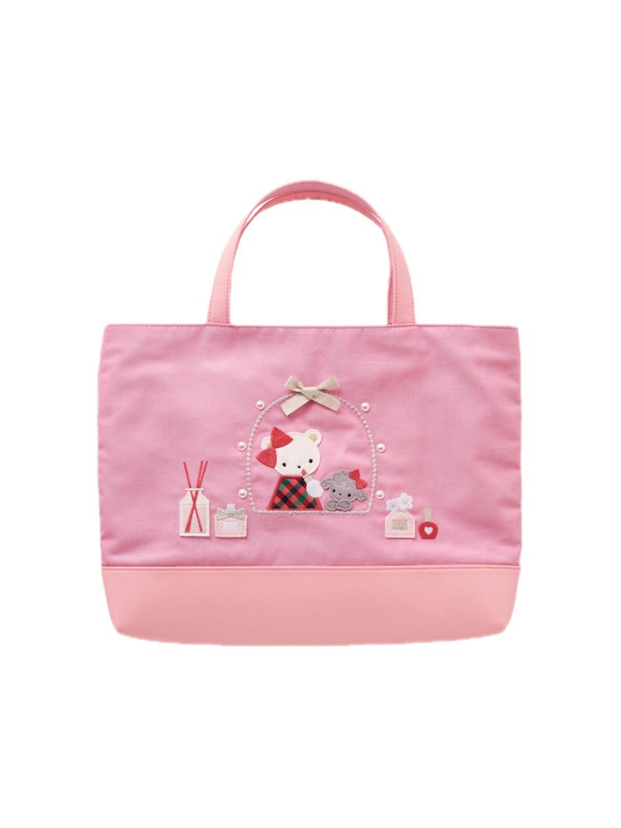 familiar Chacott ピンク ファミリア チャコット バッグ トートバッグ