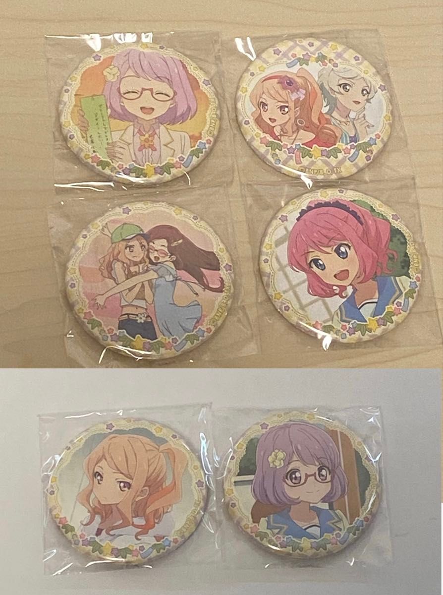 虹野ゆめ イオン限定 アイカツ 缶バッジ チーズソフトクッキー 11点
