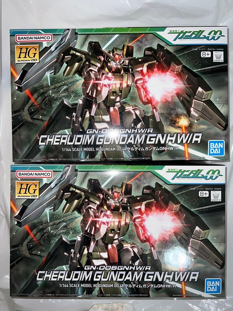 HG 1/144 ガンダム00 ケルディム/アリオス/セラヴィー GNHW 3点セット