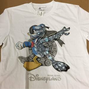ディズニー　Disneyland HONG KONG ドナルドダック Tシャツ 未使用 ★送料無料