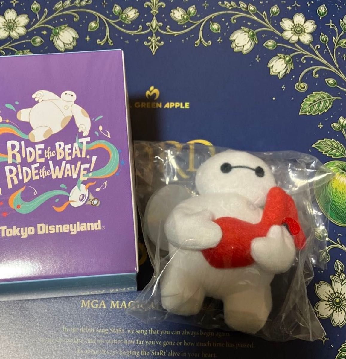 ディズニー ベイマックス ぬいぐるみチャーム ミセスグリーンアップル