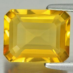 【天然大粒シトリンルース 2.60ct:6728】ブラジル産 Natural Yellow Citrine 裸石 標本 鉱物 宝石 jewelry Brazill